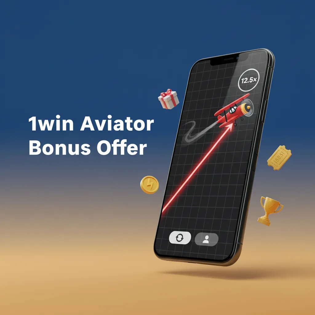 Banner showing 1win Aviator 500% welcome bonus up to $2,000, min $10 deposit; check wagering and time limits.