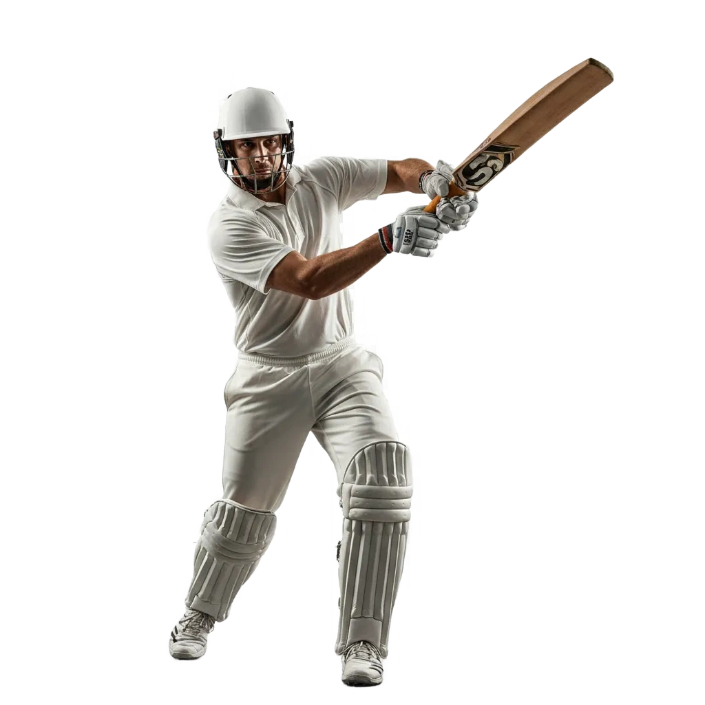 1win cricket betting app on phone with live odds, cricket ball and stadium, showing 500% welcome bonus and in-play markets.