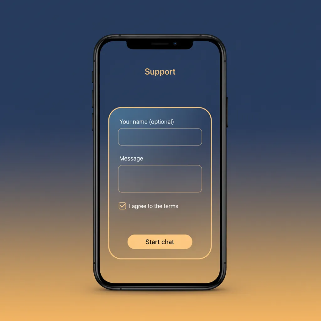 Customer support: 24/7 in-app chat, email form, Help Center. Help with payments, verification, settings. Multilingual.