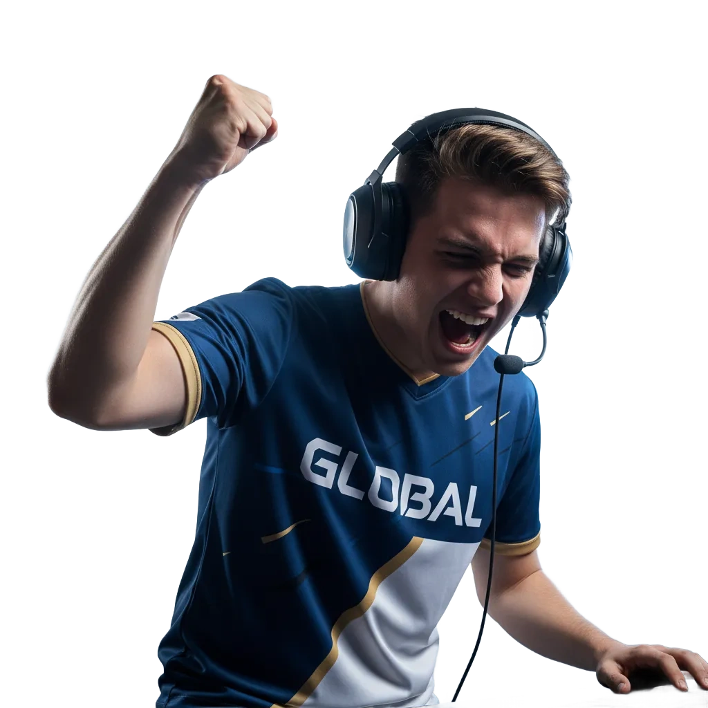 1win global esports betting banner featuring live and pre-match bets, 500% bonus up to $2,000, and mobile app.