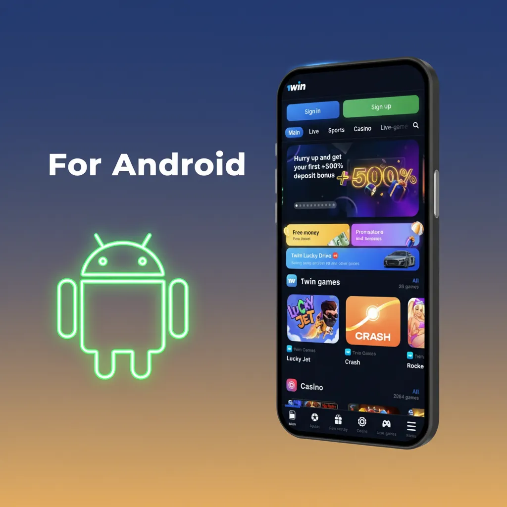 Android phone showing APK download, install prompts, login, and app preference settings.