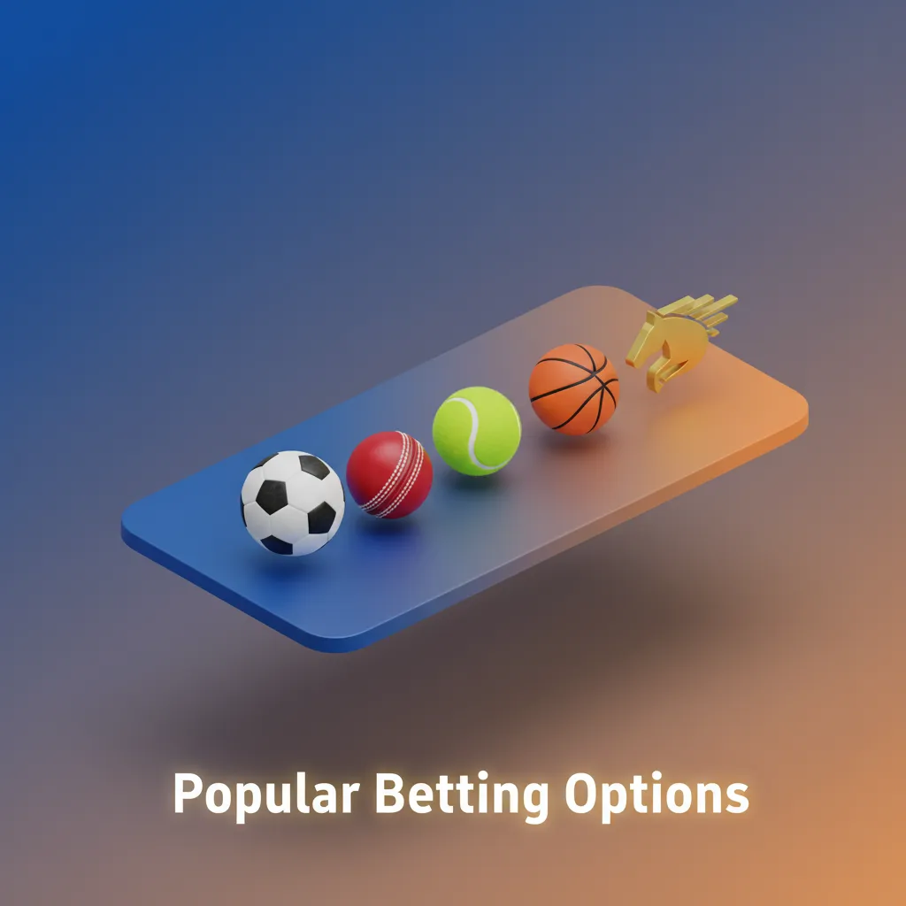 App screen showing Popular Betting Options: Live betting, Multi Live tracking, and Prematch lines with mode switching.