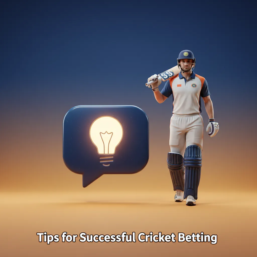 Infographic: tips for cricket betting—track form, read pitch and weather, adapt to formats, know venues, manage bankroll.