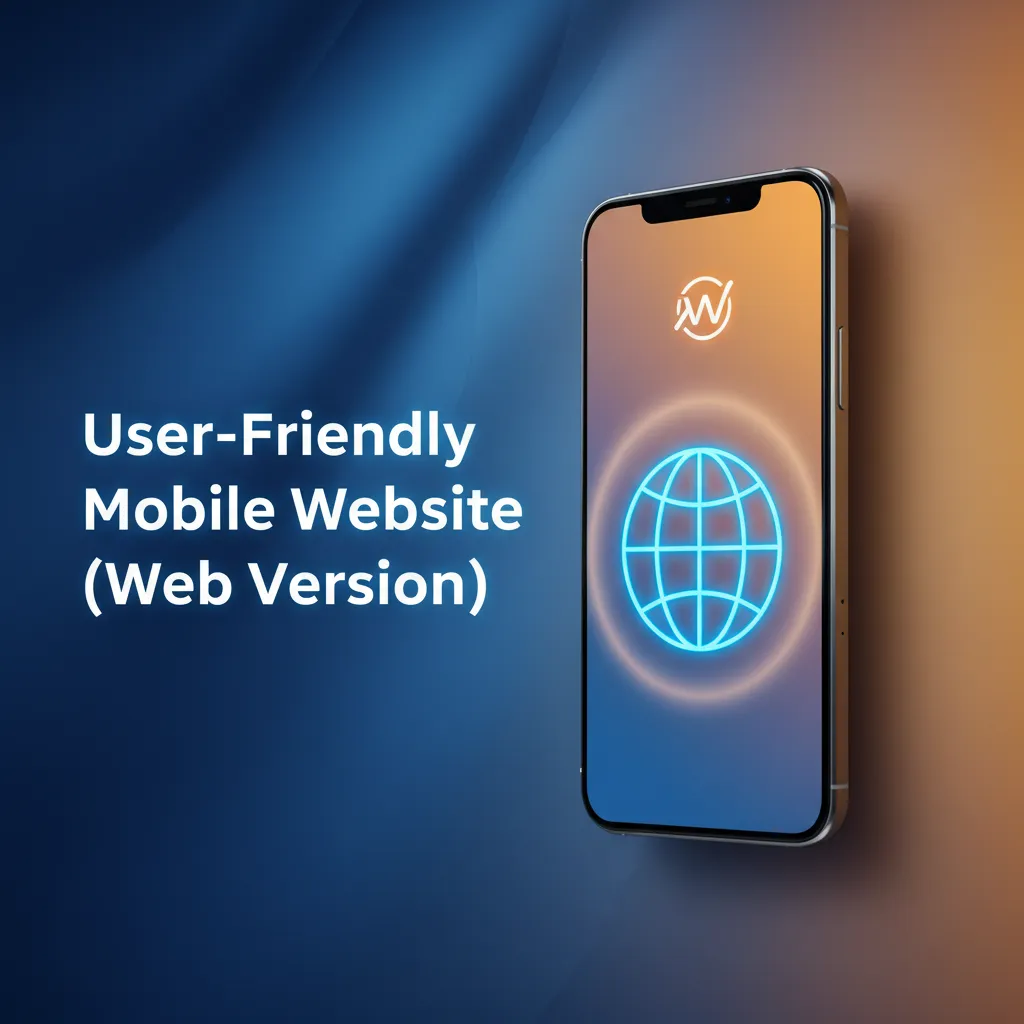 Phone displaying mobile web casino; no download, fast, synced balance; secure login; works on Chrome, Safari, Firefox, Edge.