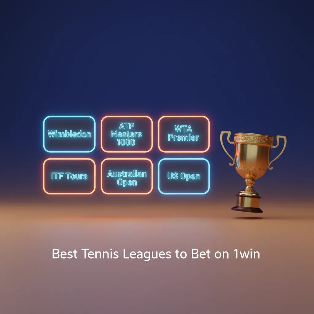 1win tennis betting: Australian Open, Roland-Garros, Wimbledon, US Open, ATP/WTA 1000, Davis Cup.
