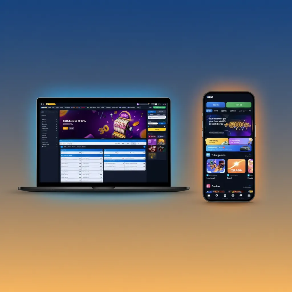 1win site UI with top menu: Sports, Live, eSports, Casino, Live Casino, Promotions, Help; search, bet slip, account icons