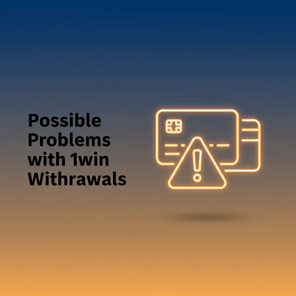 Infographic of 1win withdrawal issues: pending KYC, bonus rollover, name mismatch, wrong details, limits, bank/crypto delays
