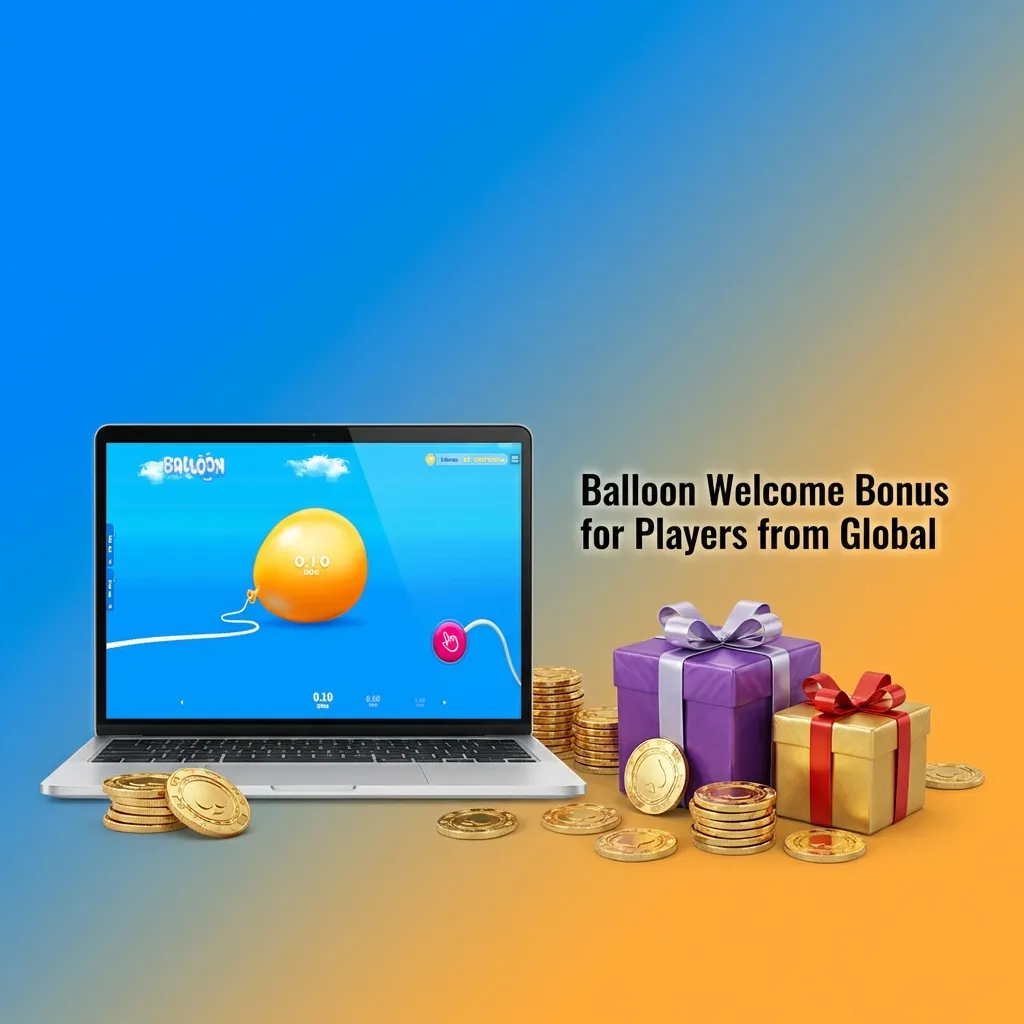 New players receive 500% up to $2000 bonus on first deposit to play Balloon casino game with 35× wagering requirement.