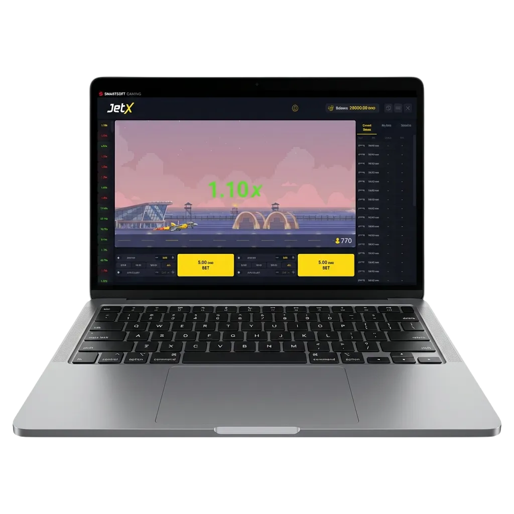 Indian players betting on JetX crash game with rising multiplier on 1win platform before jet explodes