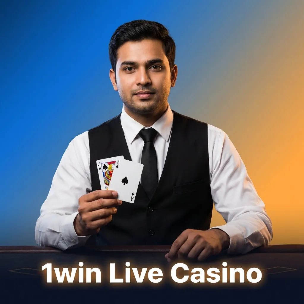 1win live casino interface showing HD streamed tables from Evolution, Ezugi, and Pragmatic Play with live dealers
