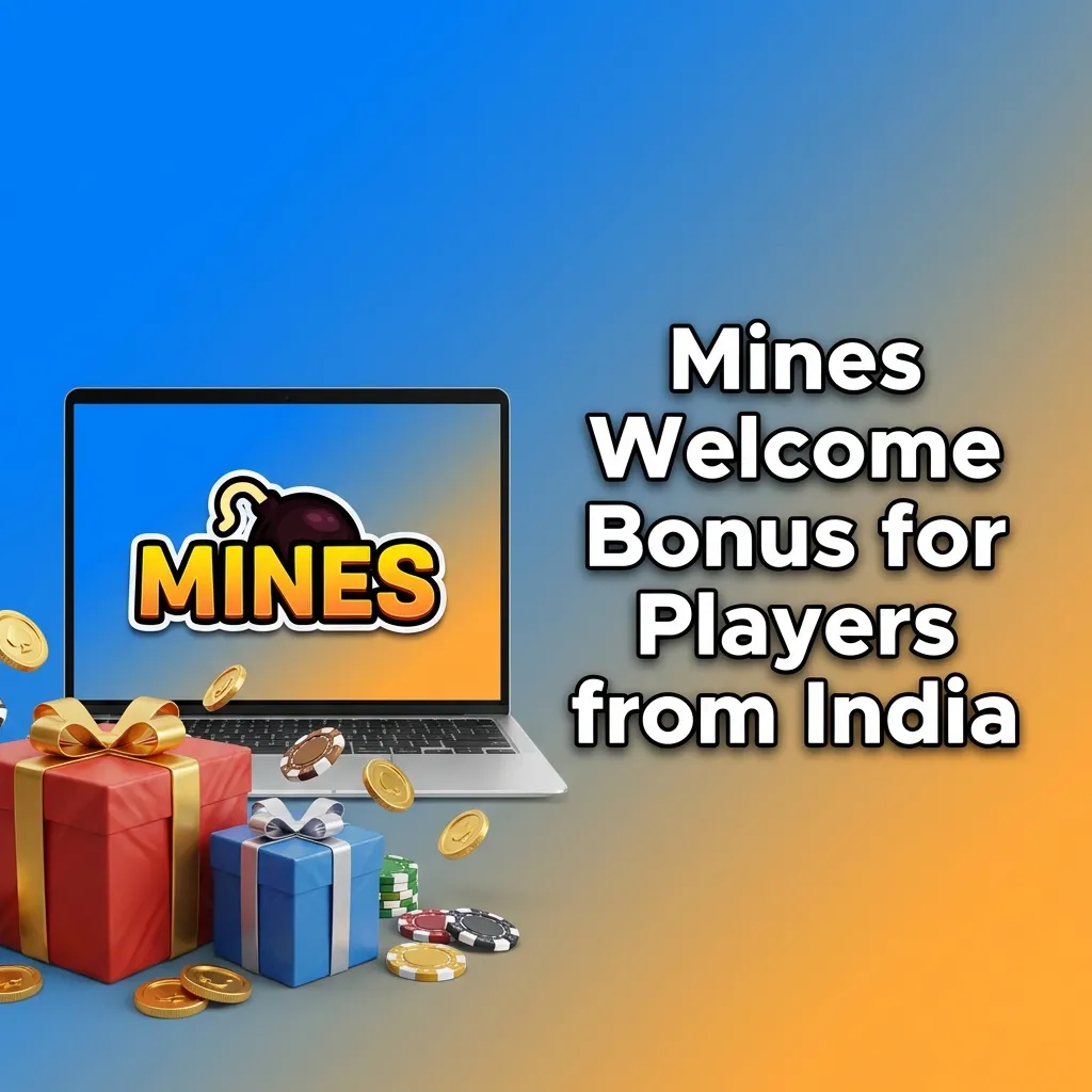 Indian players receive 500% welcome bonus up to ₹180,000 on first deposit with 50x wagering requirement on Mines casino game