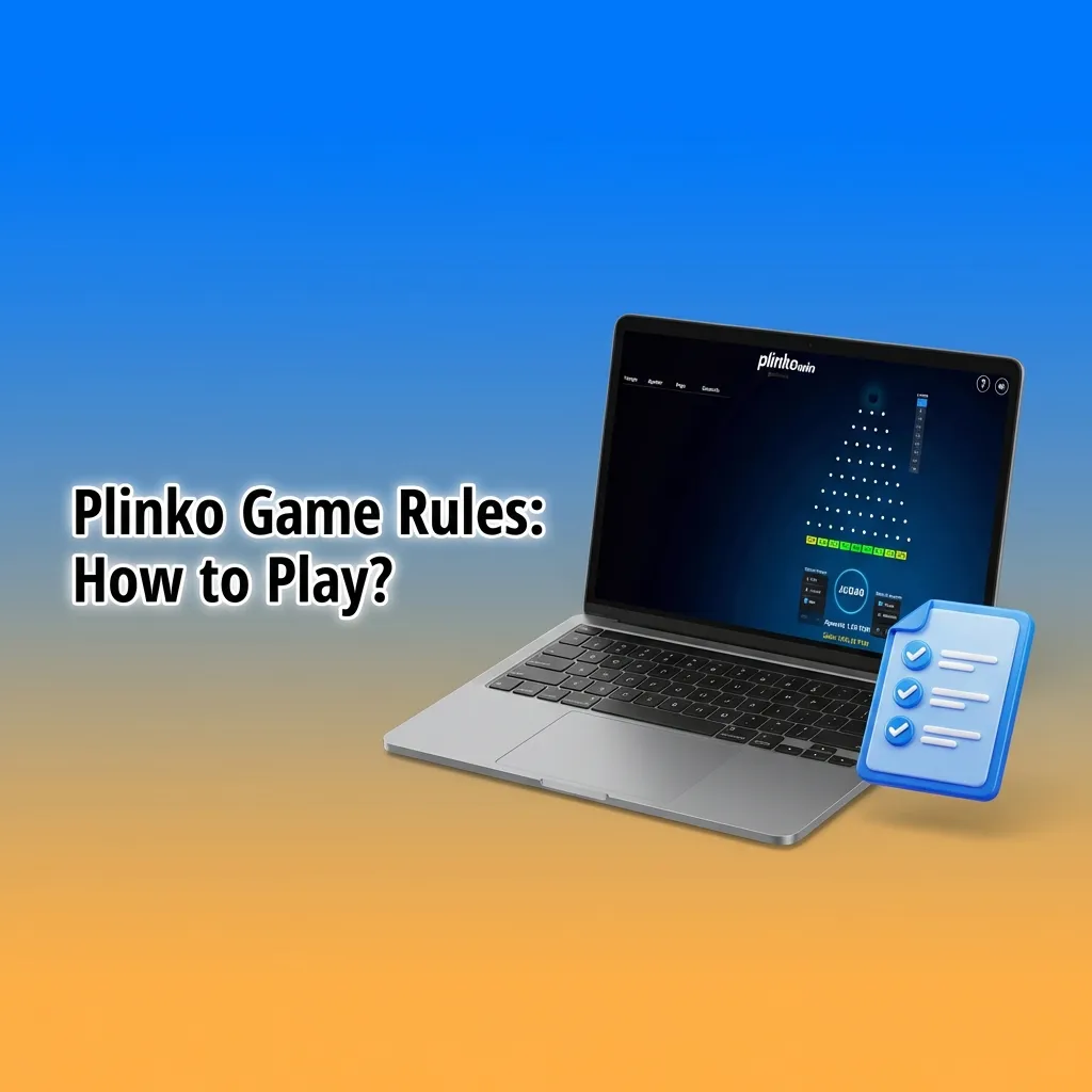 Colorful Plinko board with pegs and multiplier slots showing ball drop path and betting options