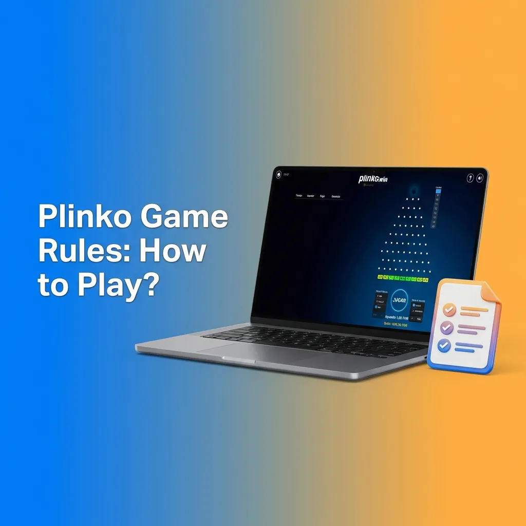 Player dropping ball on Plinko board with pegs and multiplier slots at bottom