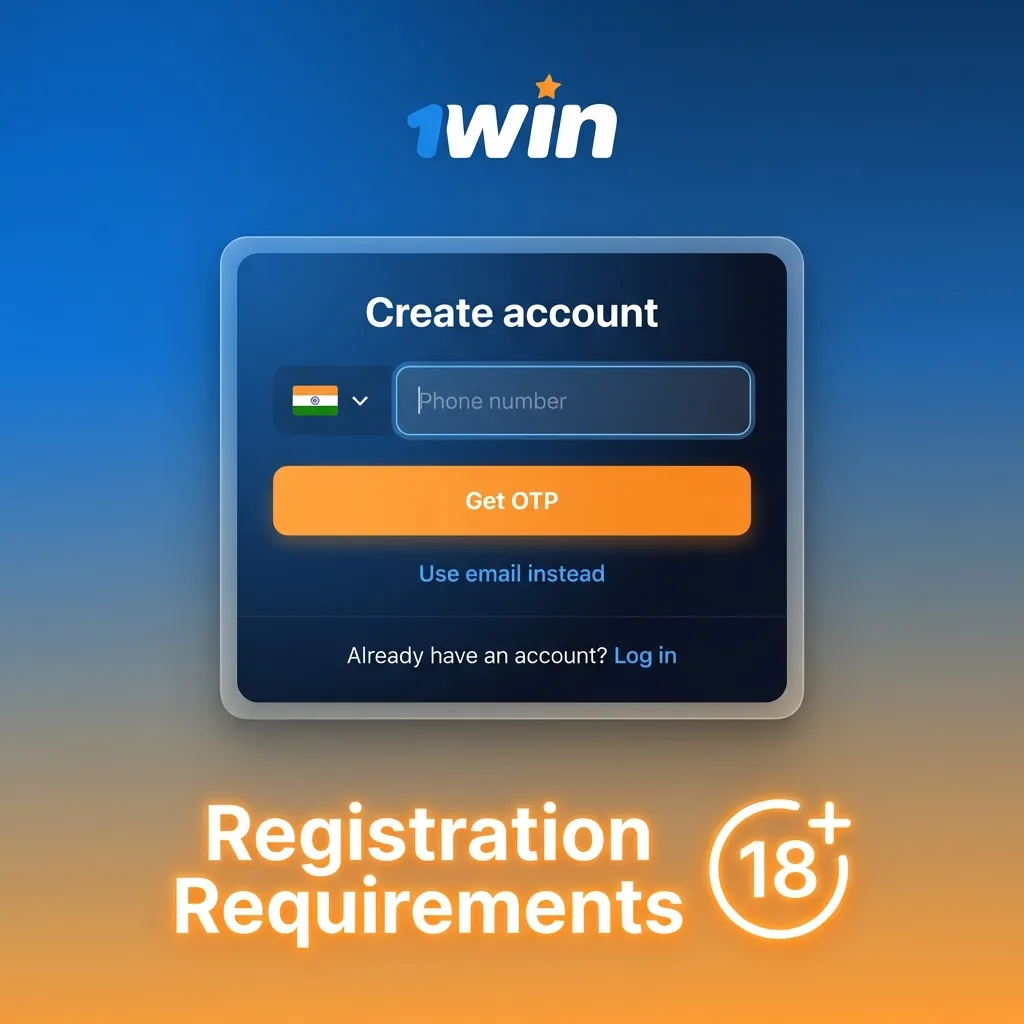 Requirements checklist showing age verification, account uniqueness, identity documents, and regional restrictions