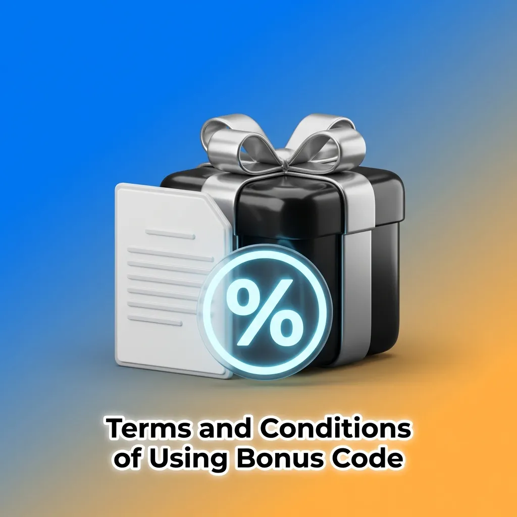 Bonus code terms document showing wagering requirements, deposit limits, and withdrawal conditions for casino promotions