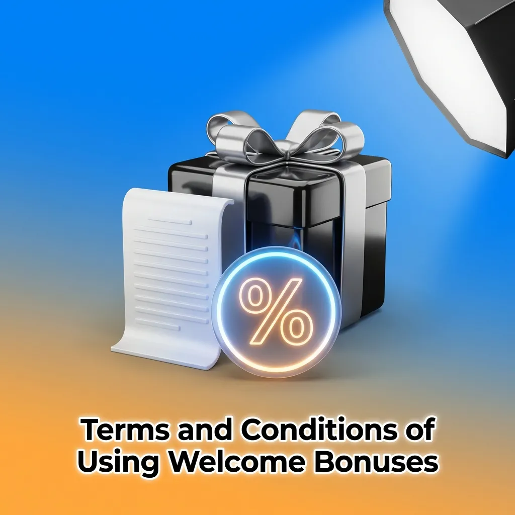 List of welcome bonus terms and conditions including wagering requirements, deposit minimums, and eligibility rules.