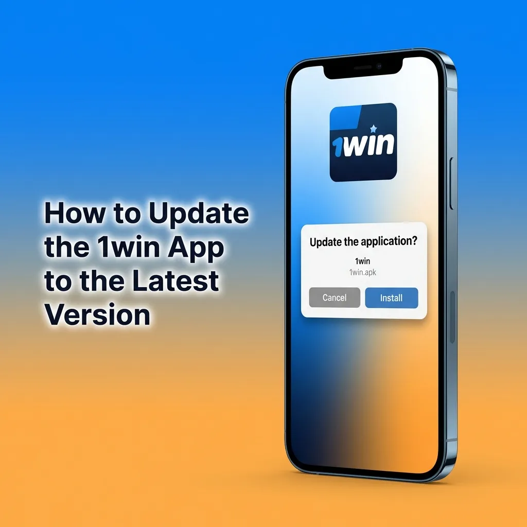 1win app automatically updates to the latest version each time you open it, no manual action needed.