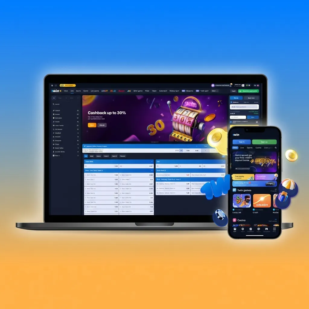 1win website dashboard showing Sports, Live, Casino, and Promotions tabs with cricket markets and UPI payment options