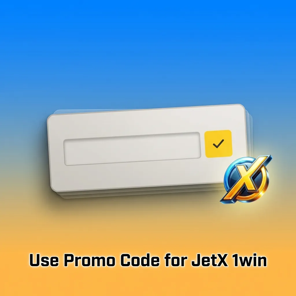 JetX 1win promo code JETMAX entry field on registration form for bonus activation