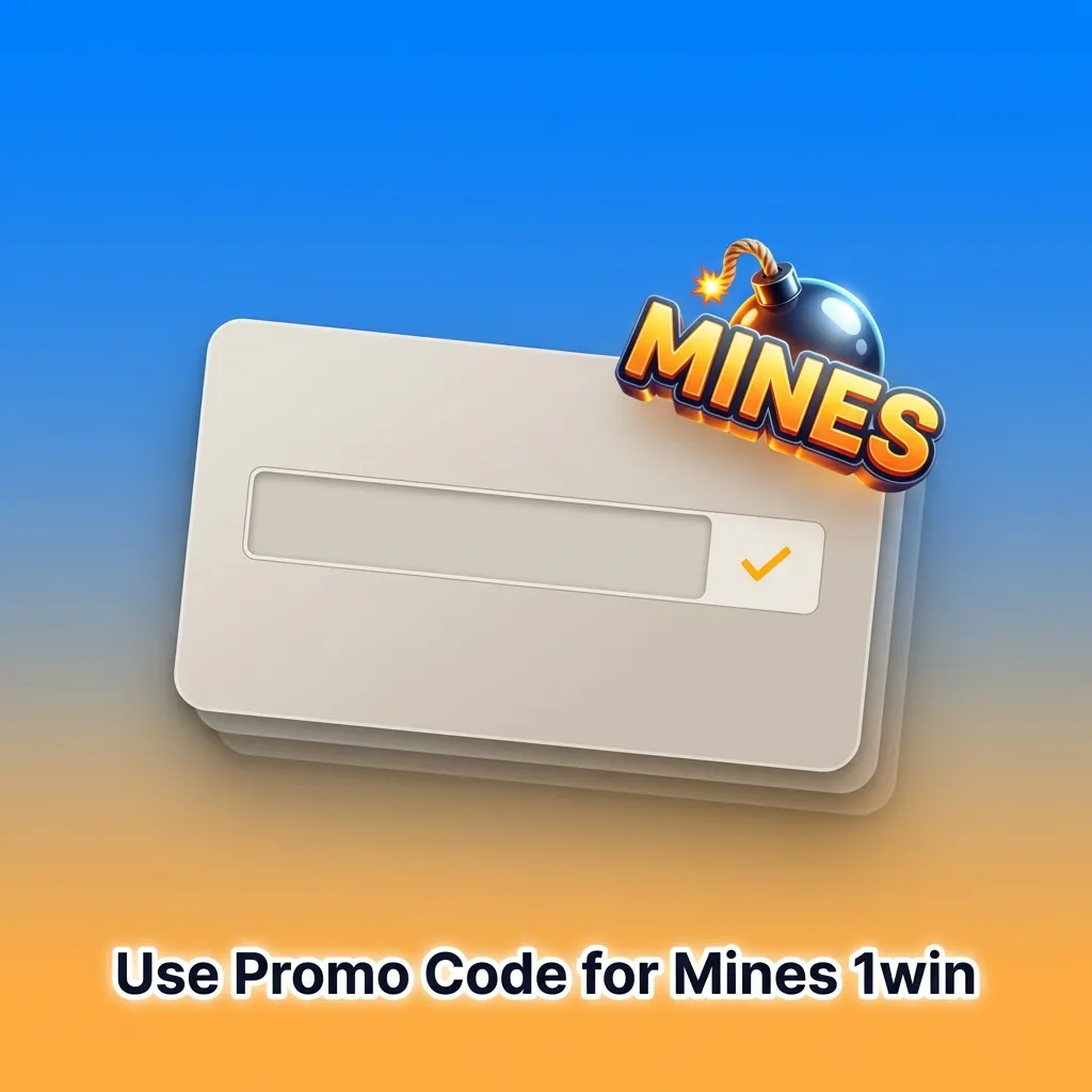 Players entering MINEWIN promo code on 1win registration form to unlock welcome bonus, free spins, and cashback rewards.