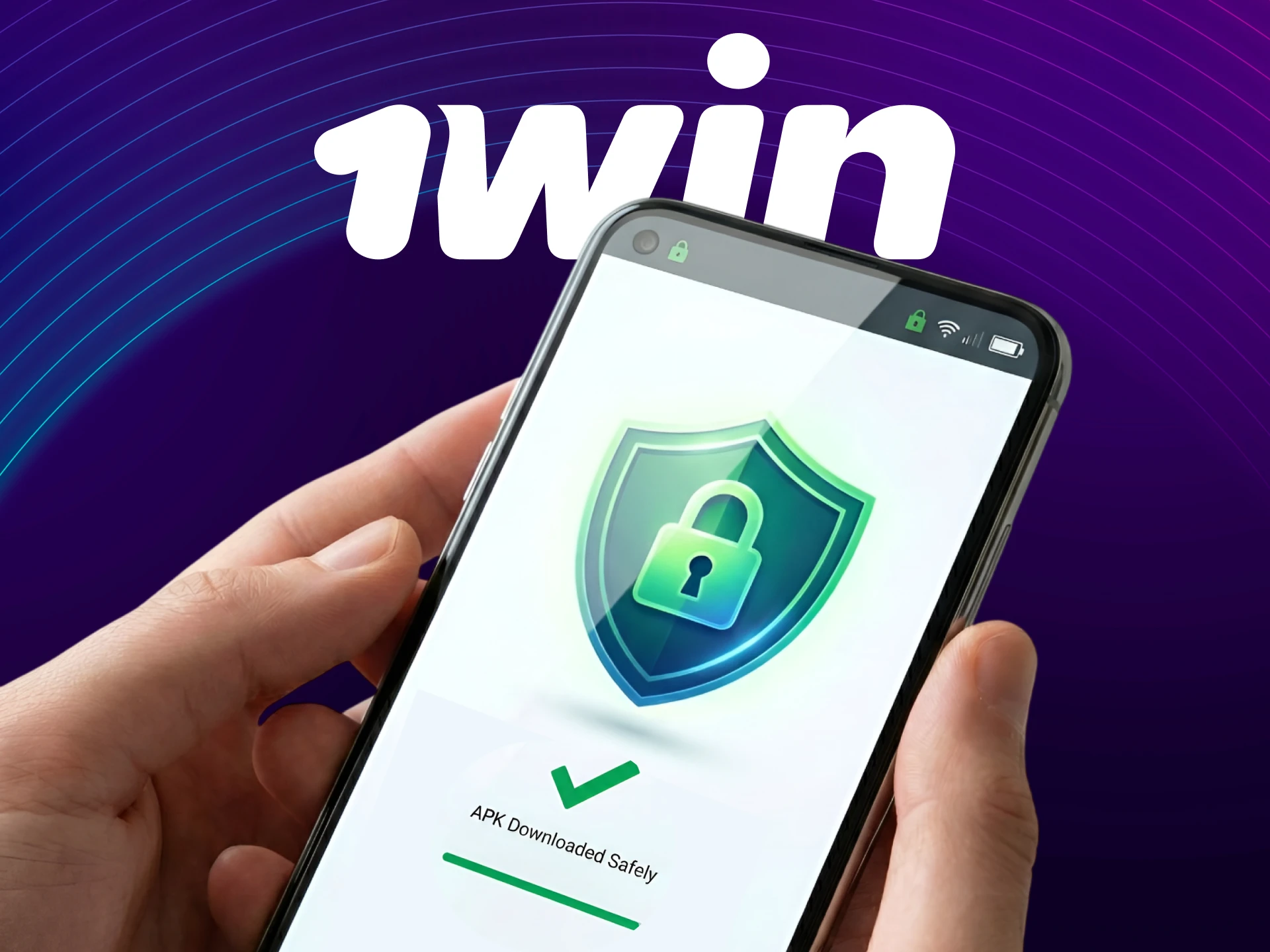 Stay safe when you download the 1win App APK for mobile.