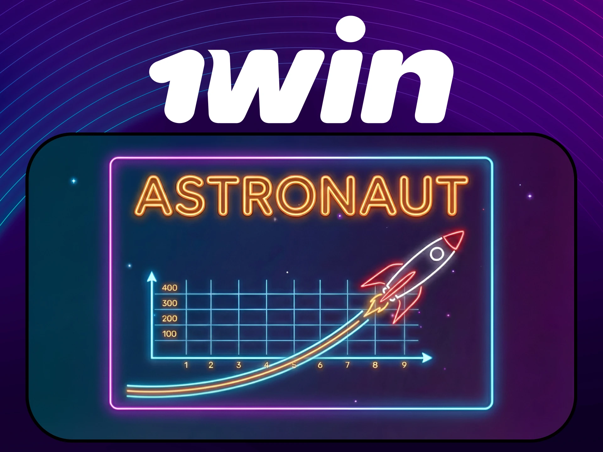Learn the 1win Astronaut game rules and start playing now.