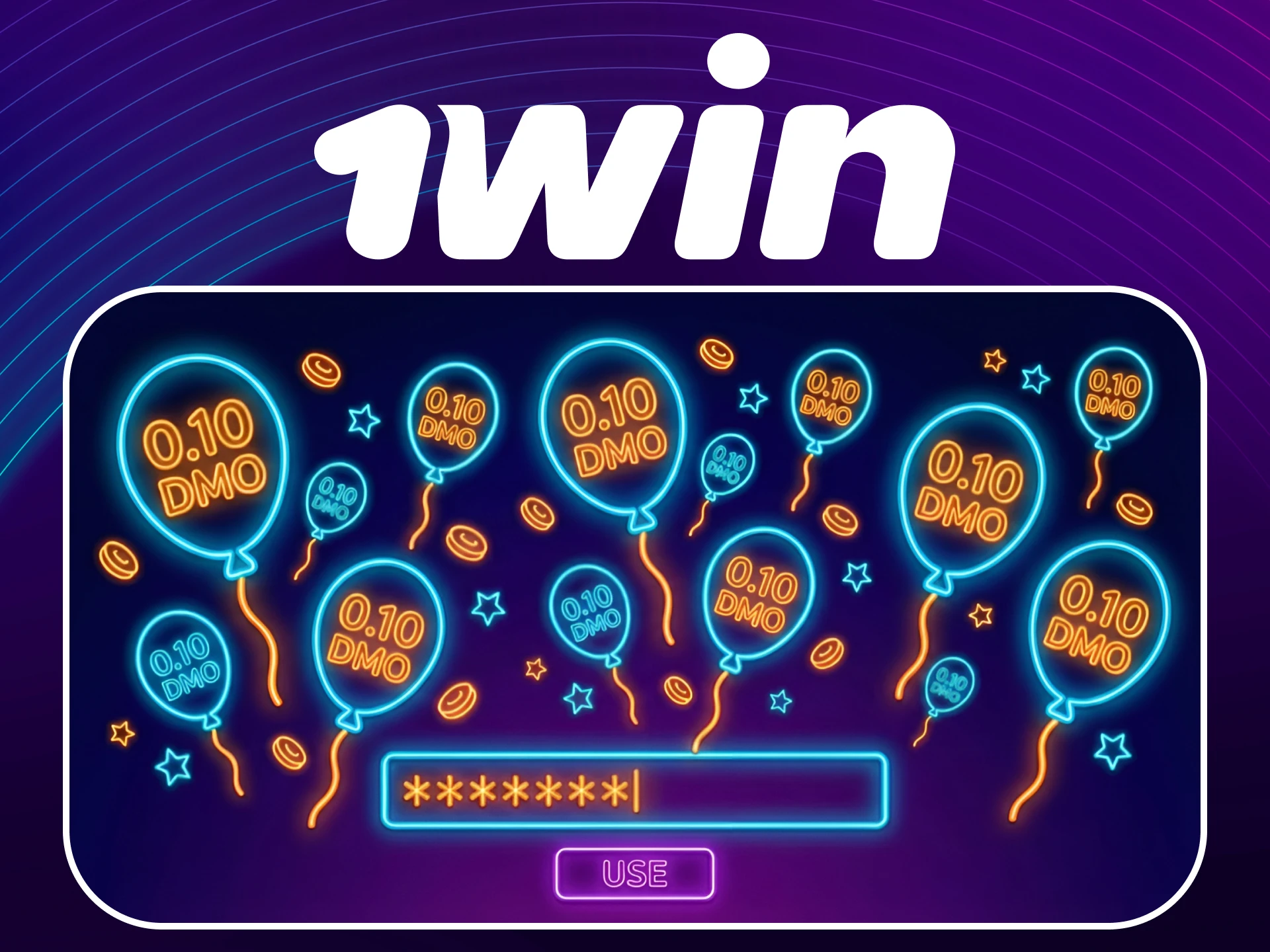 Activate your 1win promo code and enjoy the Balloon Game rewards.