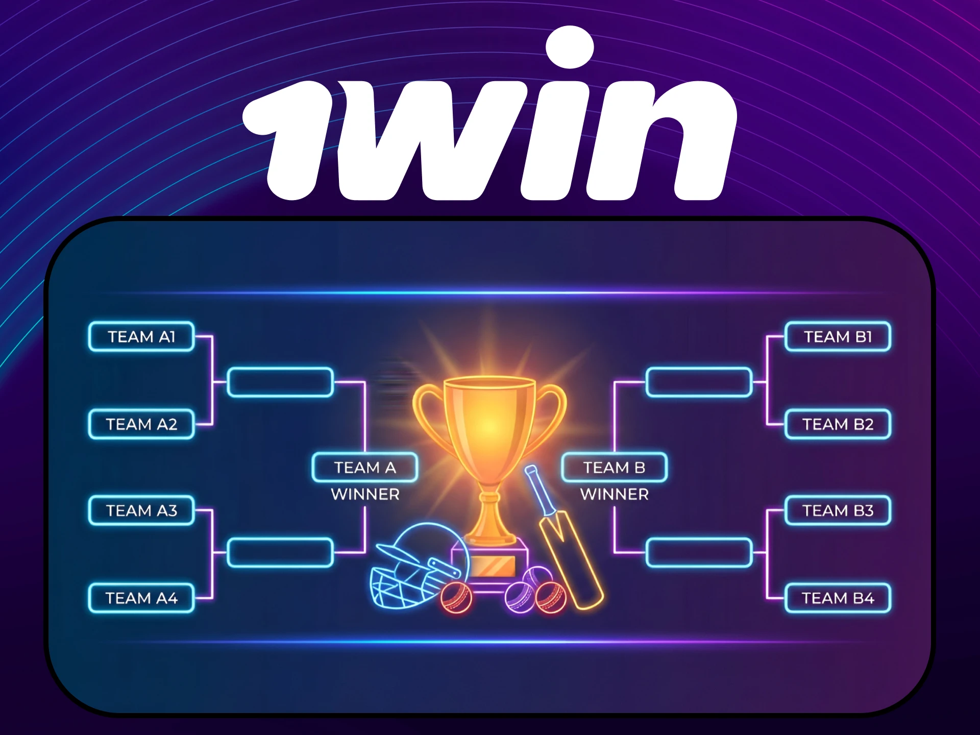 Explore popular cricket tournaments and leagues at official 1win Global.