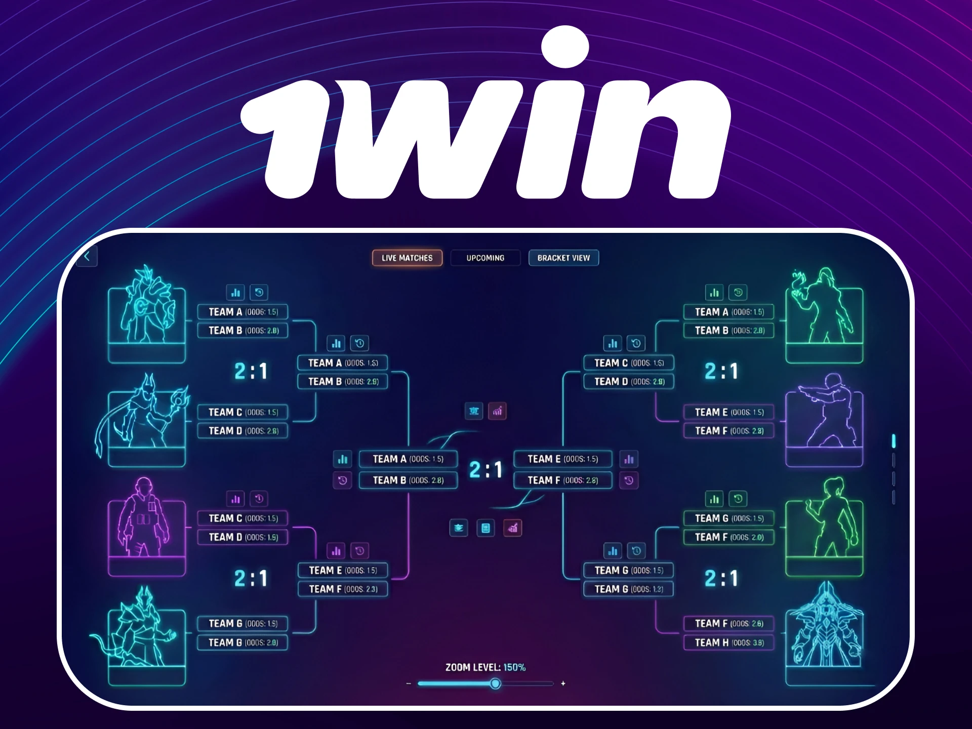 Explore the biggest e-sports tournaments to bet on at 1win now.