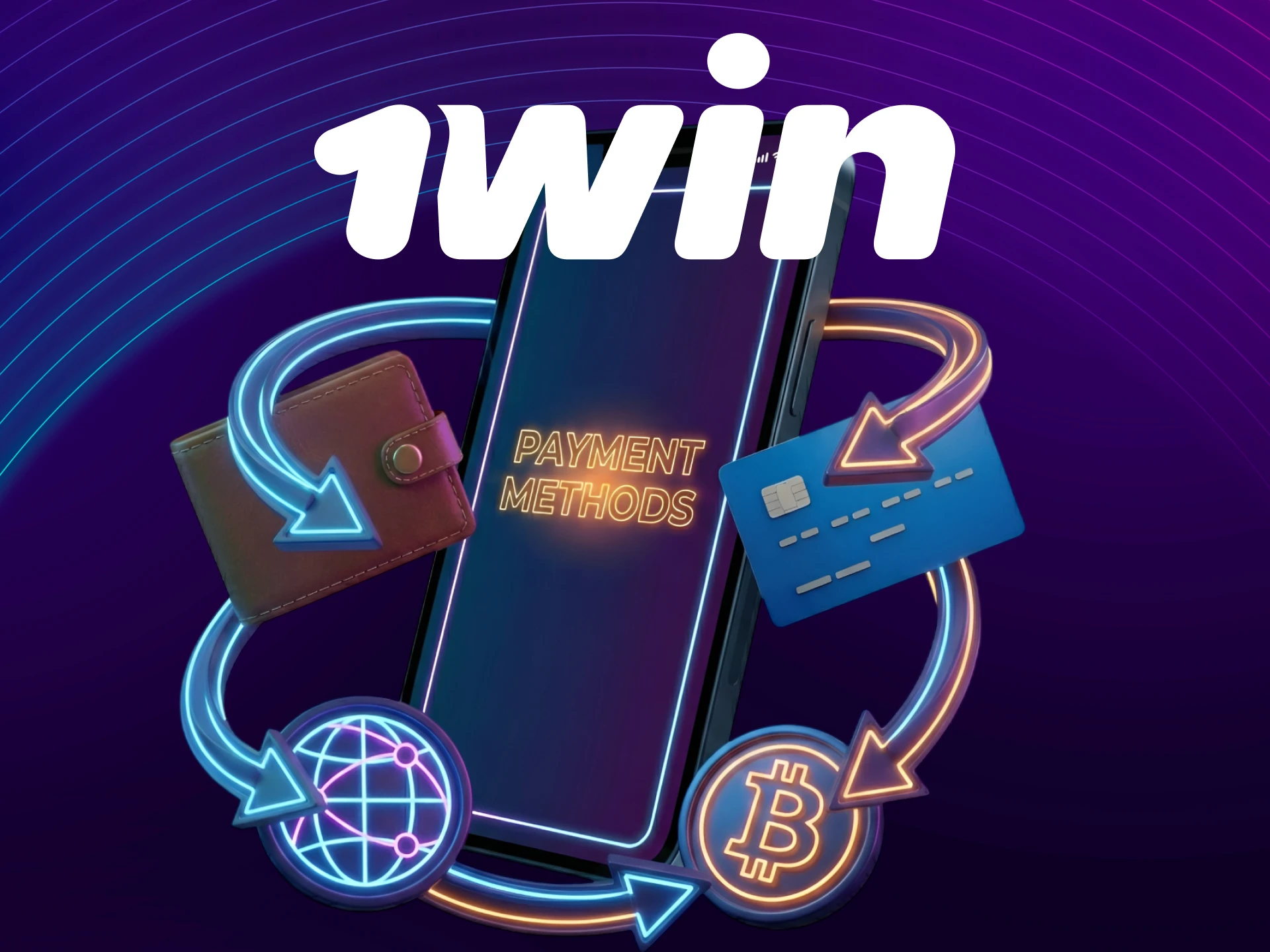 Use secure payment methods for 1win App users located in Global.