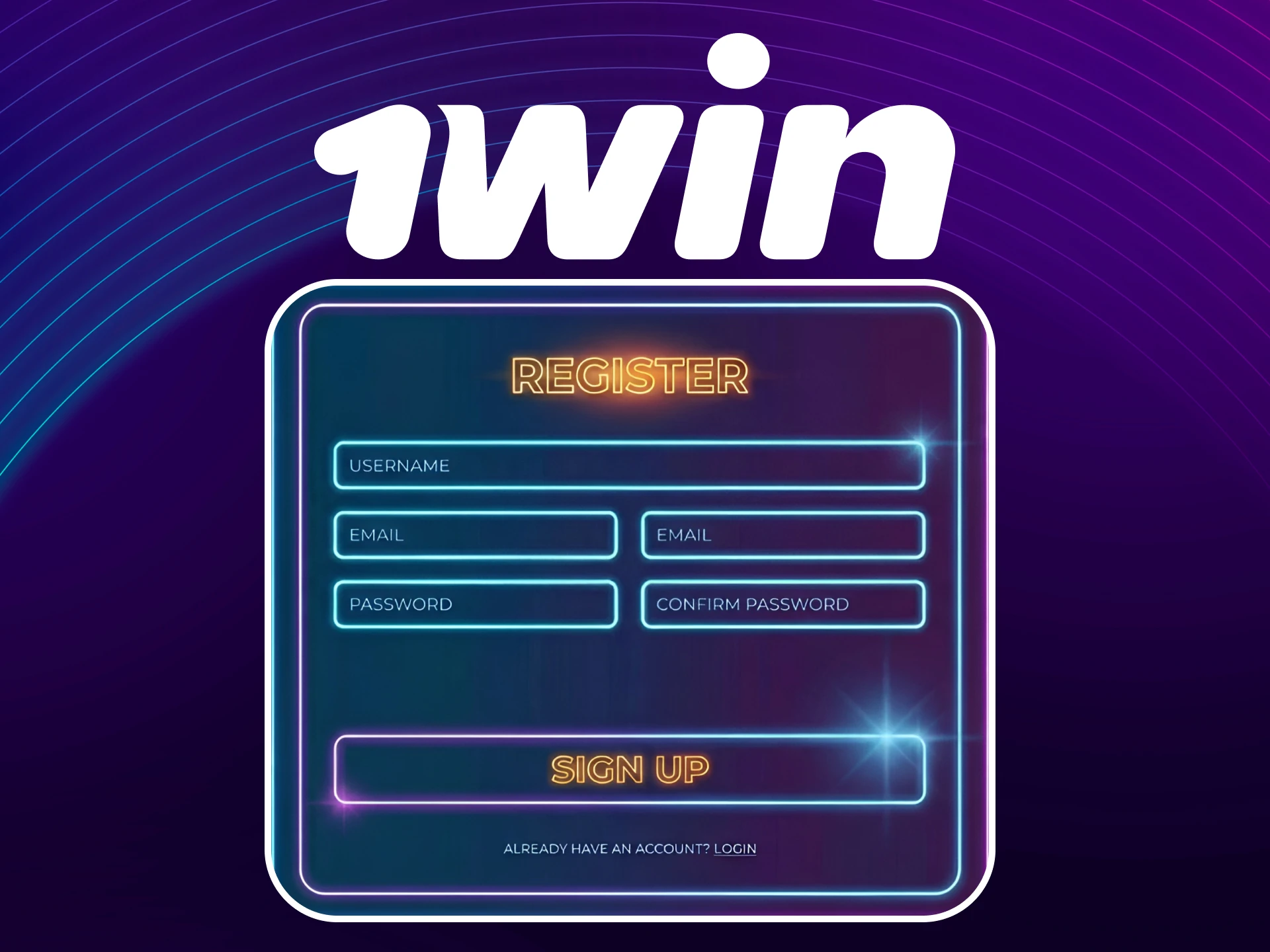Register an account via the 1win App to begin your journey.