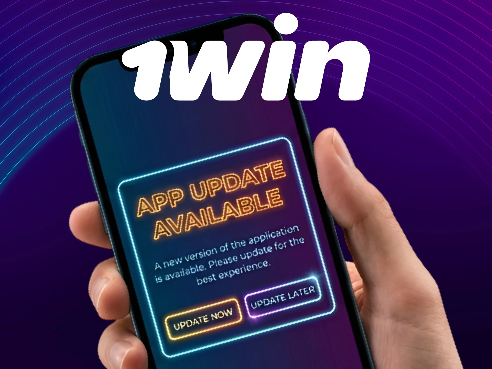 Update the 1win App to the latest version for better performance.