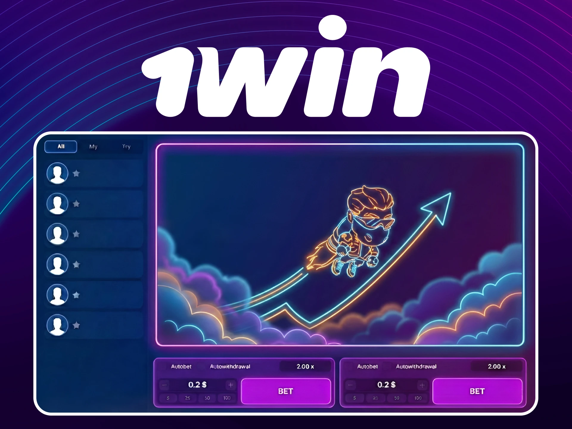 Try the 1win Lucky Jet Game demo mode to practice skills.