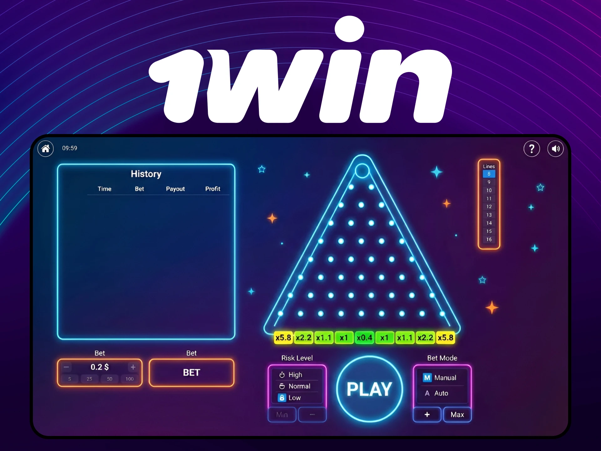 Try the 1win Plinko Game demo mode to practice for free.