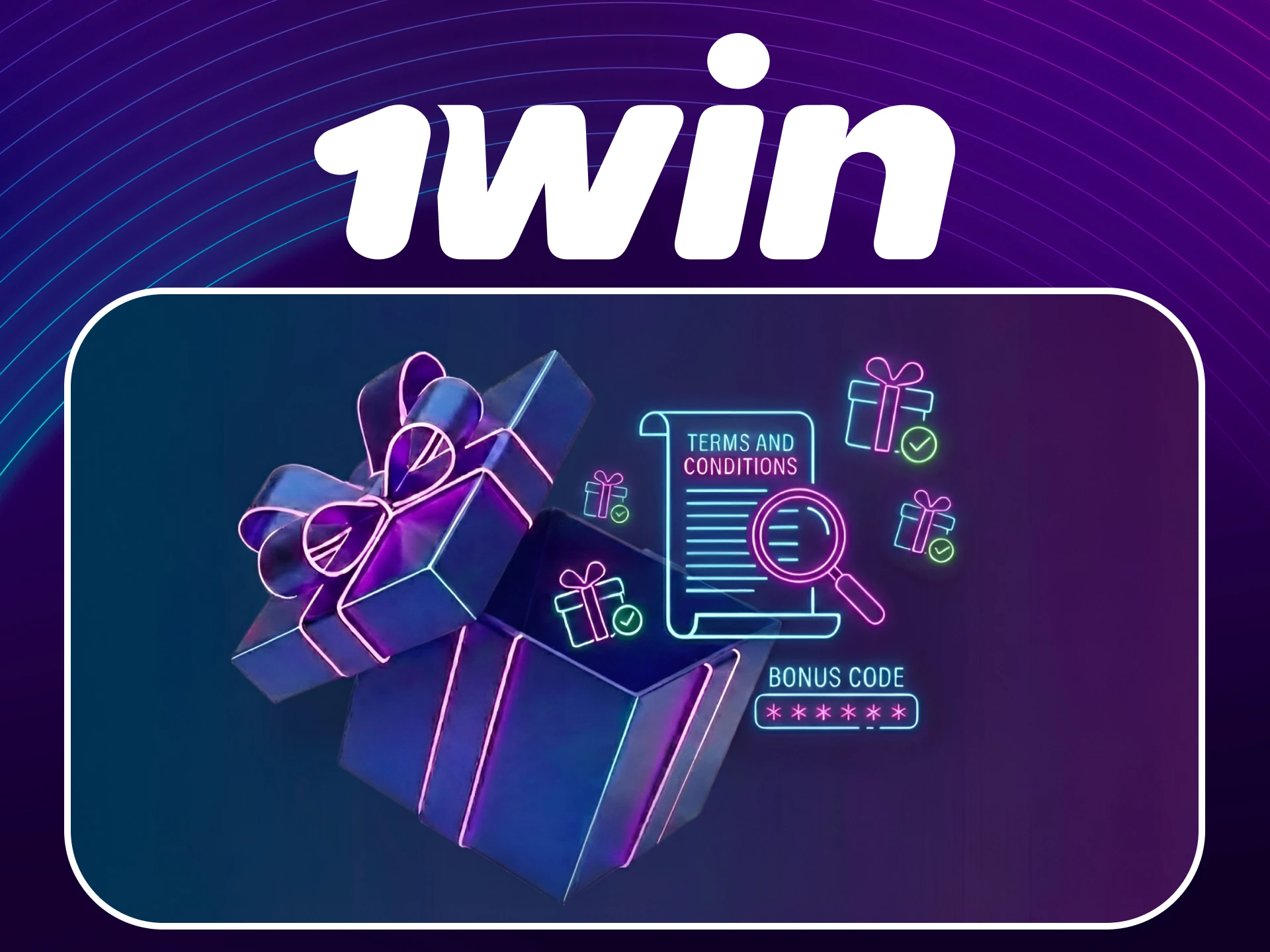 Read the 1win promo code terms and conditions to start playing.
