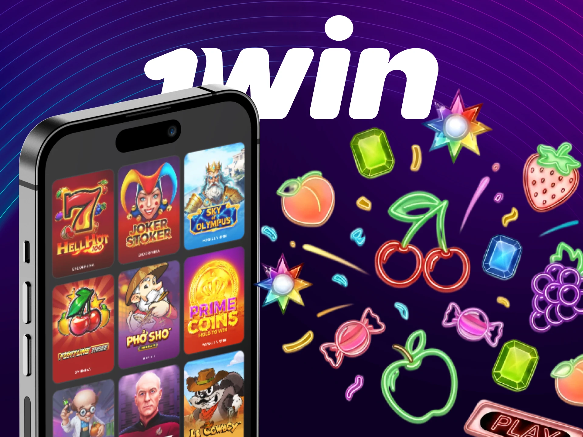 Download the 1win mobile app to play your favorite Slots.