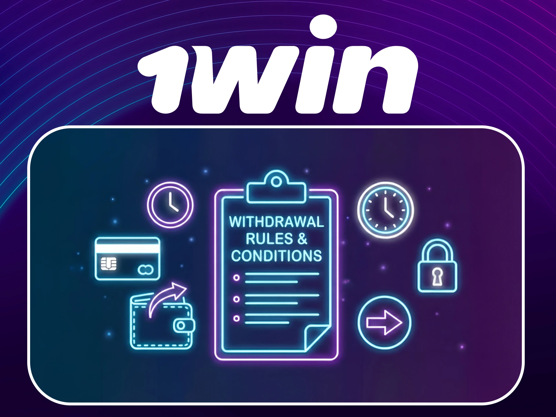 Read the 1win Withdrawal rules and conditions to start your payout.