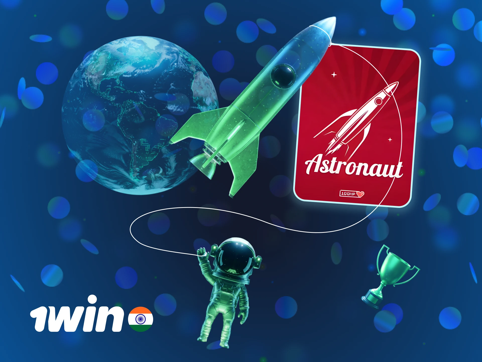 Study the Astronaut game rules to start playing at 1win.