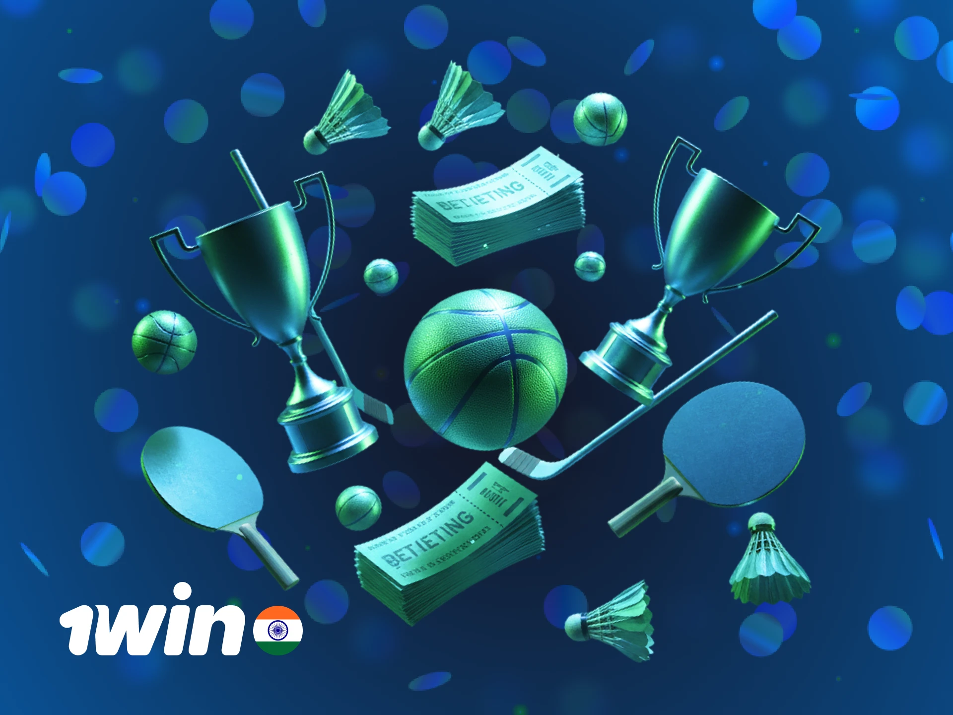 Discover diverse 1win India wagering options for every major match.