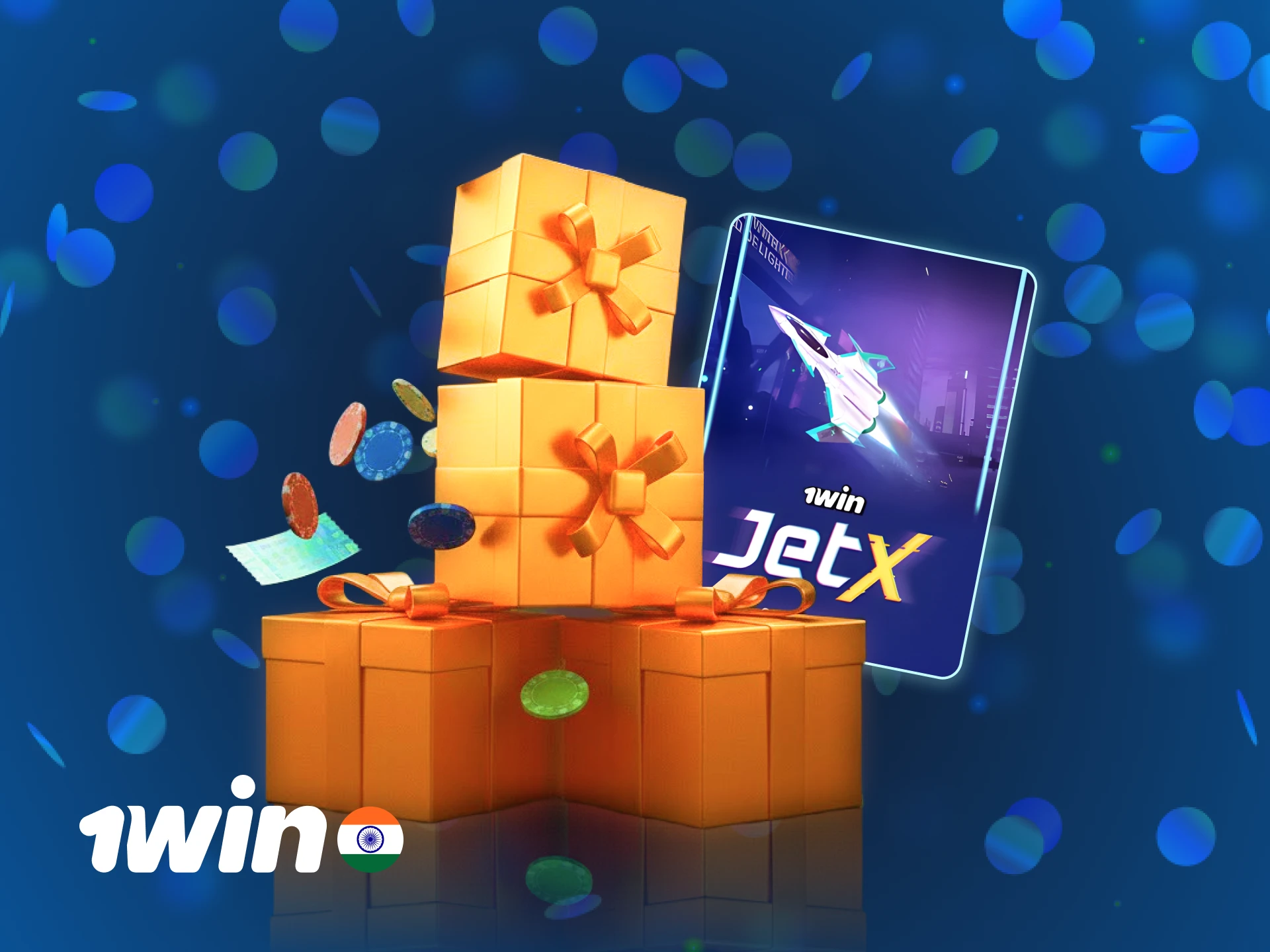 Claim your 1win welcome bonus to play the JetX game.