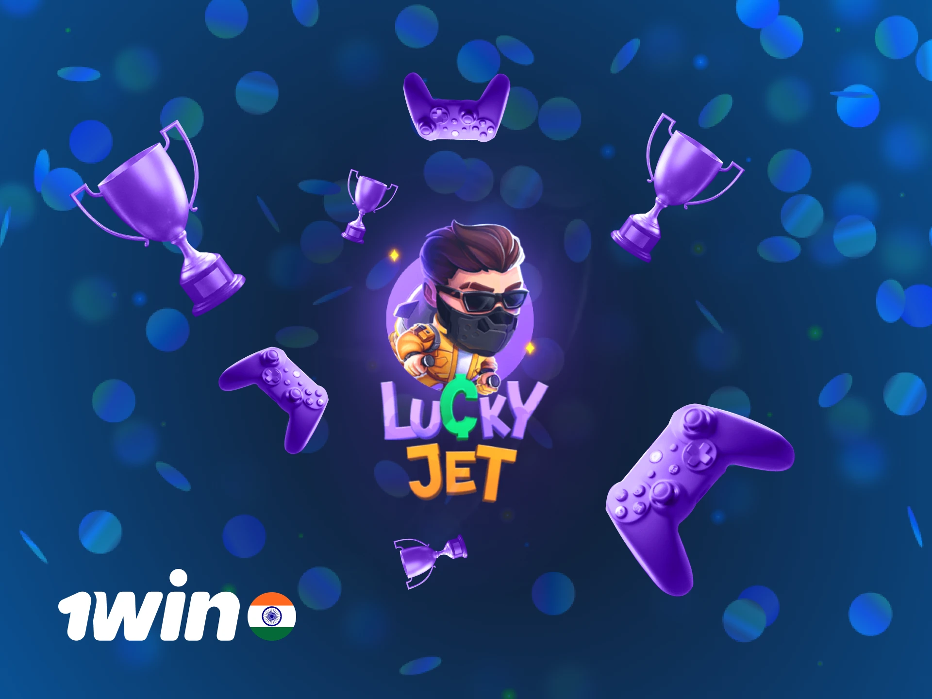 Follow the Lucky Jet game rules to win at 1win.