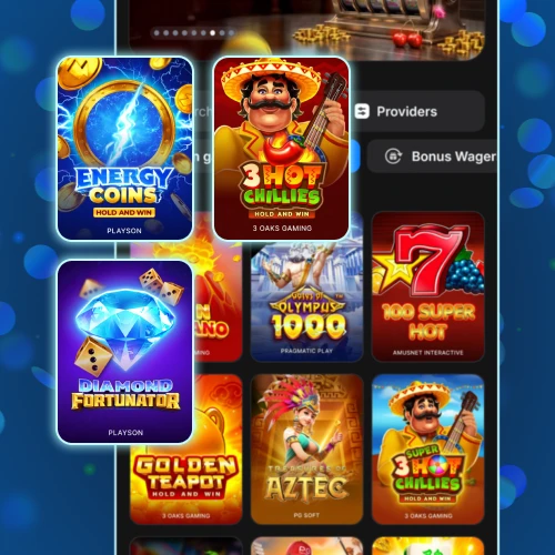 Try various 1win slots to win big in India.