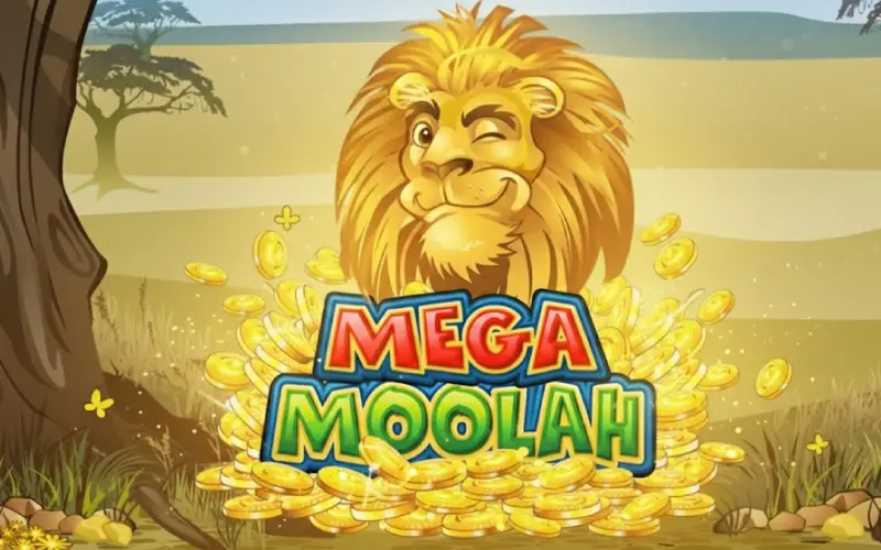 Spin the reels of the Mega Moolah slot at 1win.