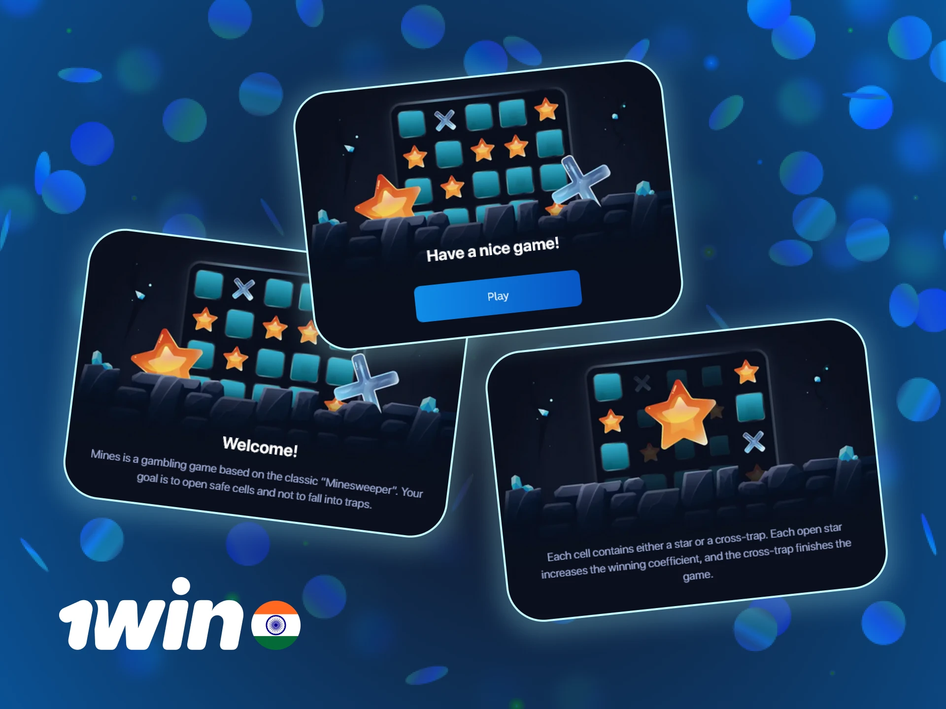 Follow the 1win Mines game rules to start playing efficiently.