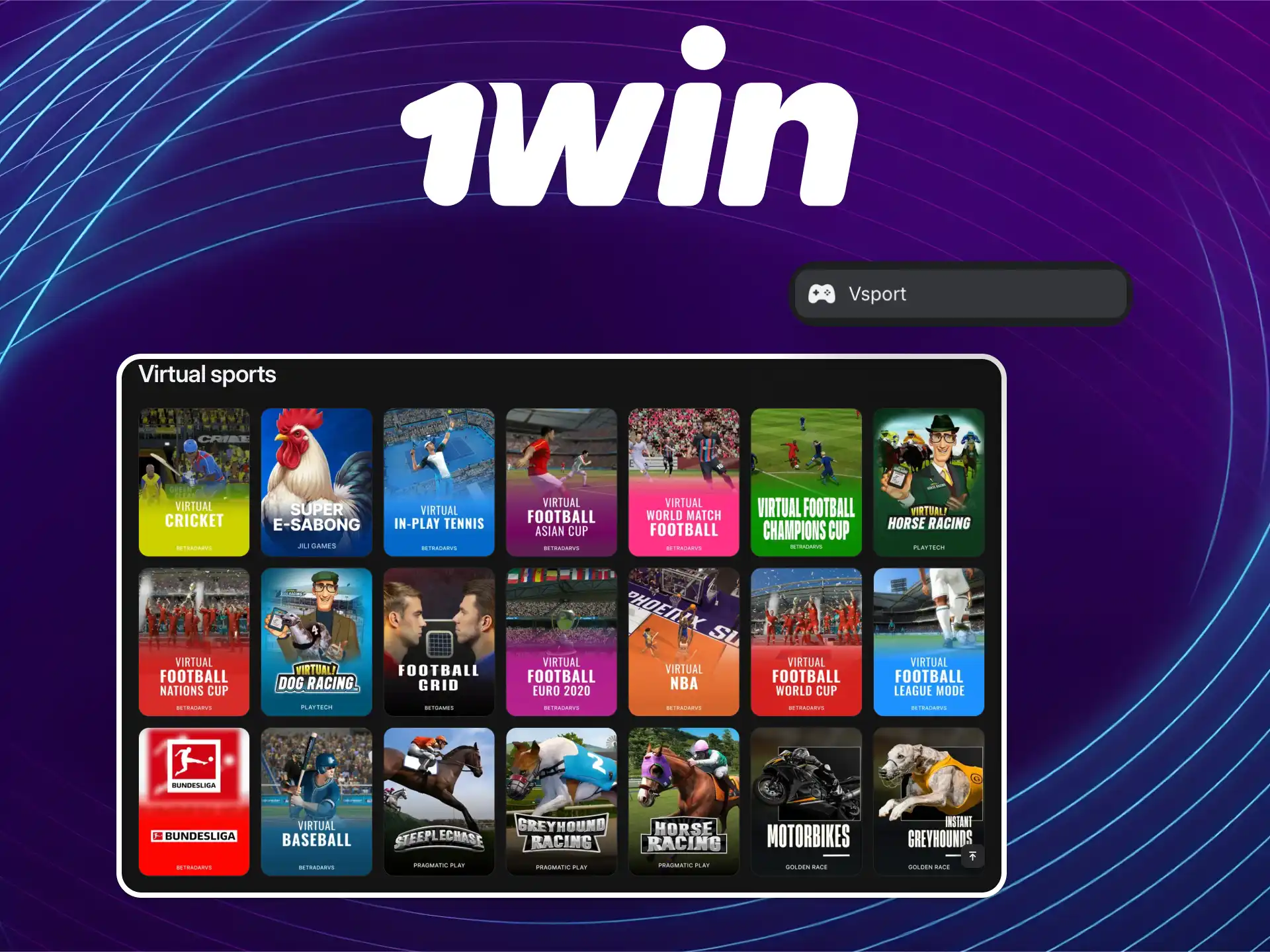 Virtual sports on 1win Global with fast results and realistic simulations.