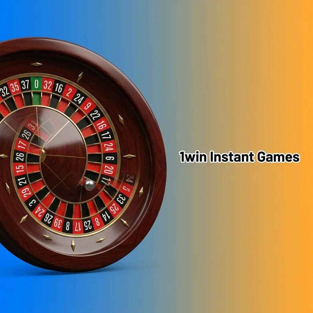 1win Instant Games section featuring Crash, Mines, Plinko, Keno, and Dice for fast-paced betting with immediate results