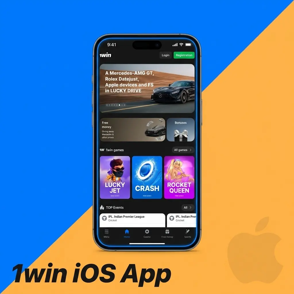 1win iOS app download and installation guide for iPhone and iPad running iOS 12.0 or later with Face ID support