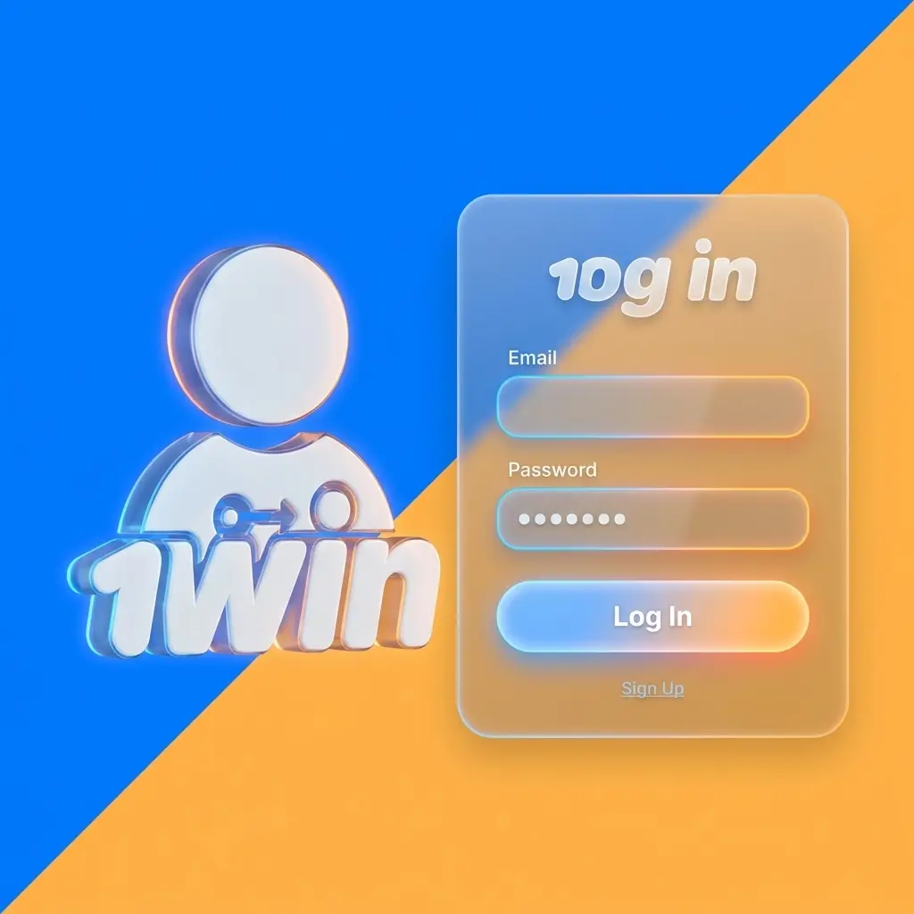 1win India login steps showing sign-in panel, credential entry, 2FA verification, and account dashboard access